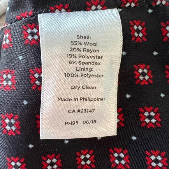 Talbots wool blend two-button blazer - Picture 5 of 5